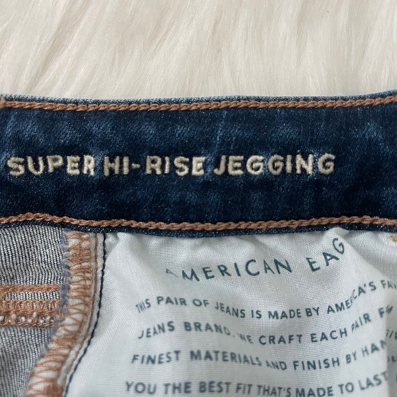 American Eagle Super High Rise Jegging Jeans, 6 - Picture 9 of 11